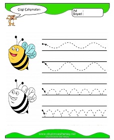 Çizgi Çalışma Sayfaları